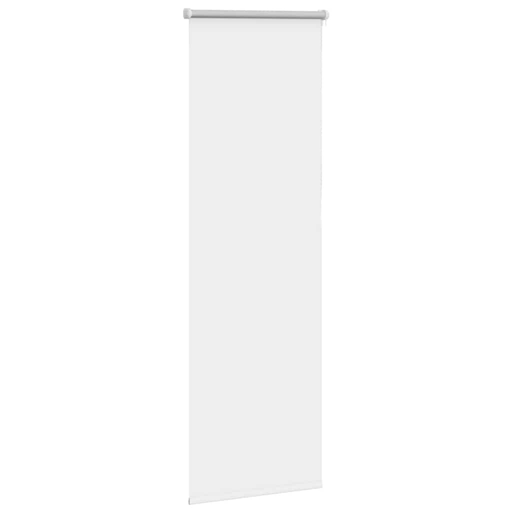 vidaXL Verdunkelungsrollo Weiß 50x175cm Stoffbreite 45,7 cm Polyester