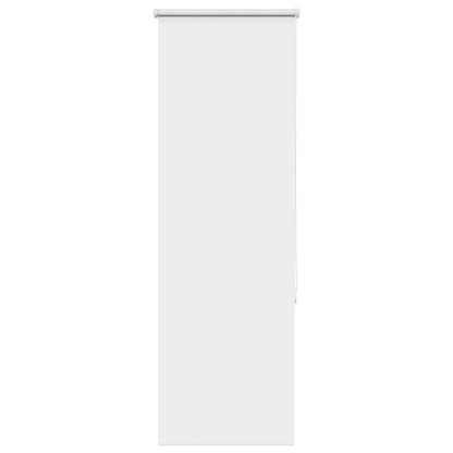 vidaXL Verdunkelungsrollo Weiß 55x175cm Stoffbreite 50,7 cm Polyester