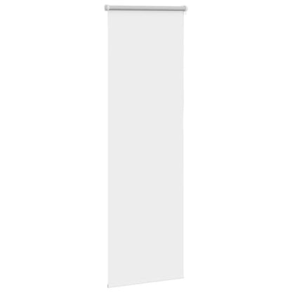 vidaXL Verdunkelungsrollo Weiß 55x175cm Stoffbreite 50,7 cm Polyester