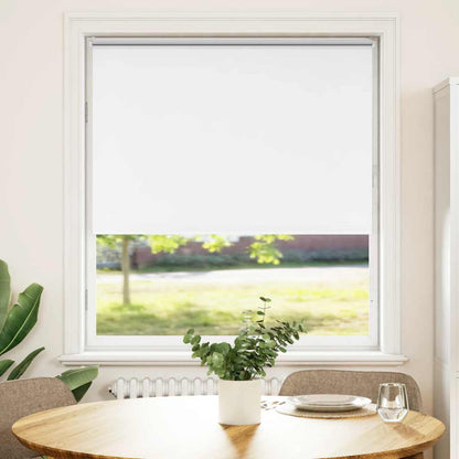 vidaXL Verdunkelungsrollo Weiß 105x175 cm Stoffbreite 100,7 cm