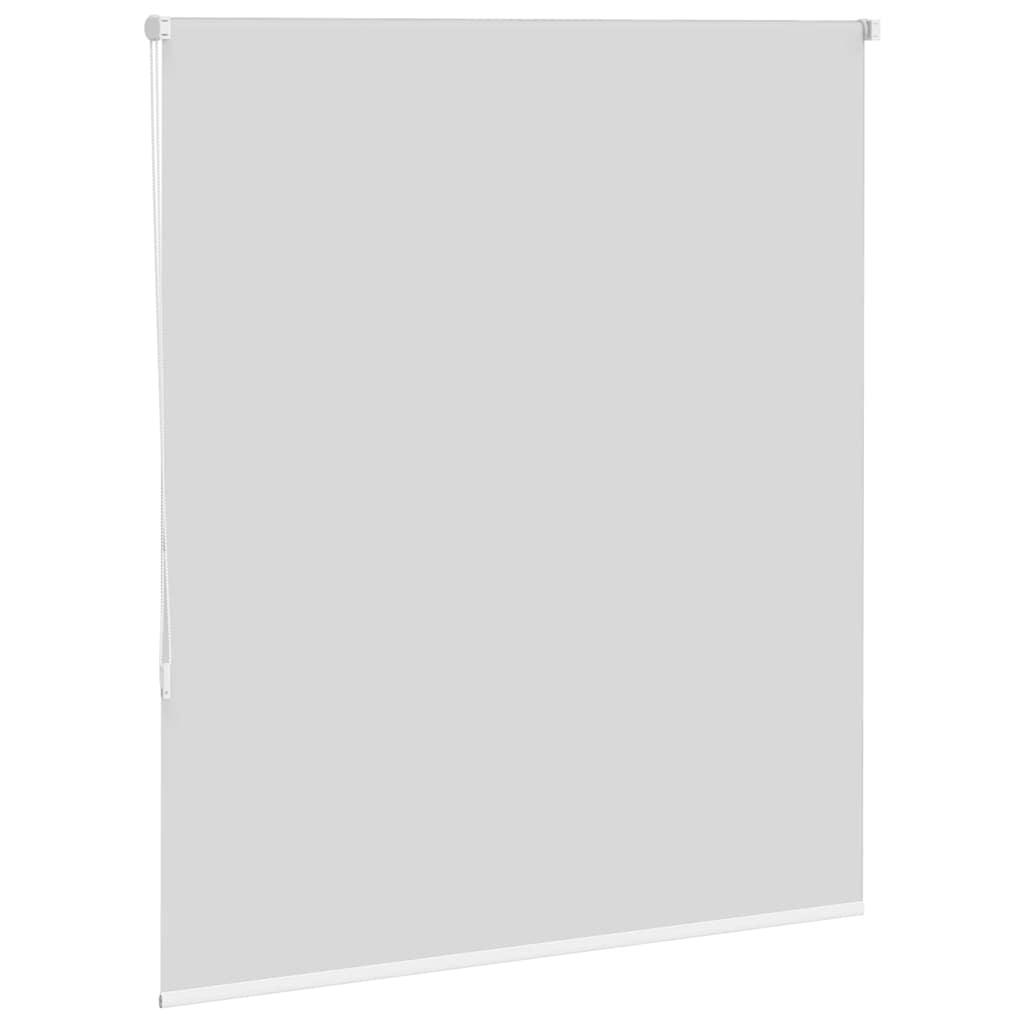 vidaXL Verdunkelungsrollo Weiß 130x175 cm Stoffbreite 126,6 cm