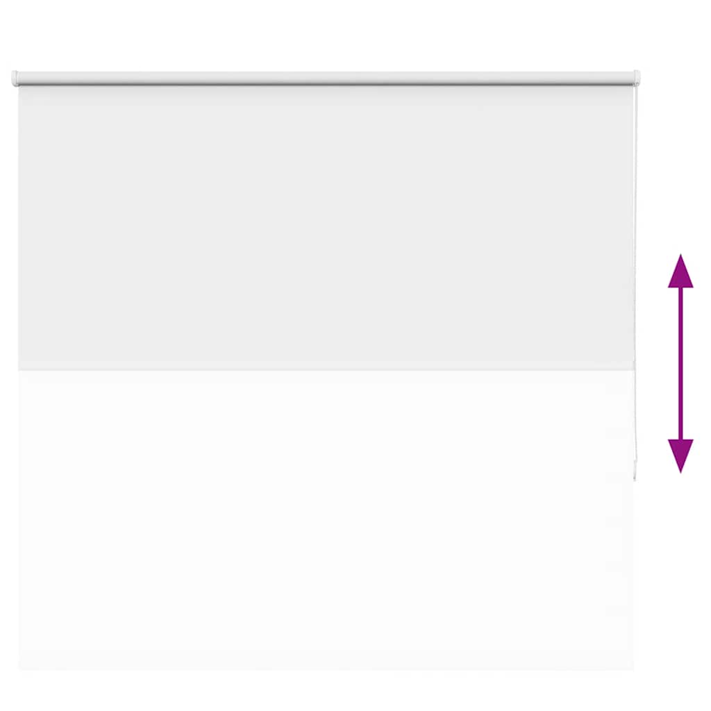 vidaXL Verdunkelungsrollo Weiß 150x175 cm Stoffbreite 146,6 cm