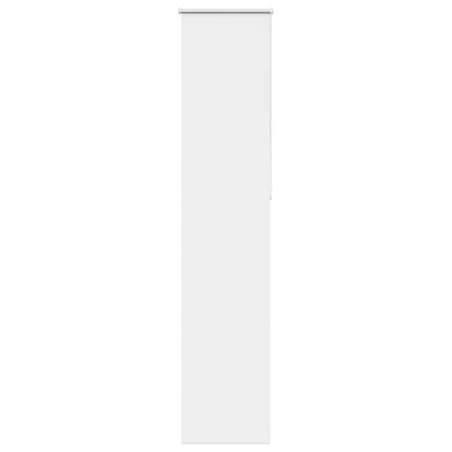 vidaXL Verdunkelungsrollo Weiß 50x210cm Stoffbreite 45,7 cm Polyester