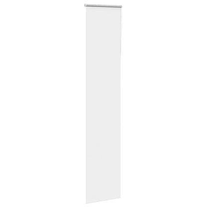 vidaXL Verdunkelungsrollo Weiß 55x210cm Stoffbreite 50,7 cm Polyester