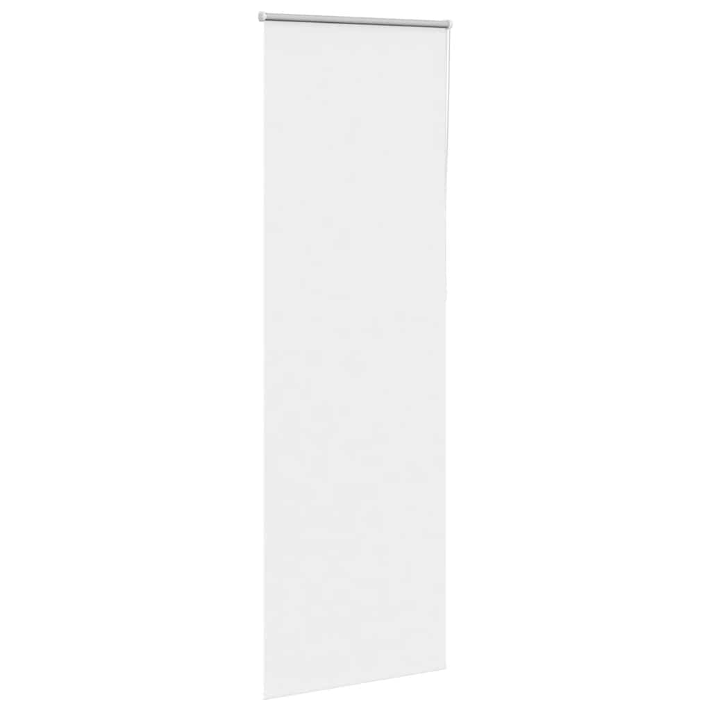 vidaXL Verdunkelungsrollo Weiß 70x210cm Stoffbreite 65,7 cm Polyester