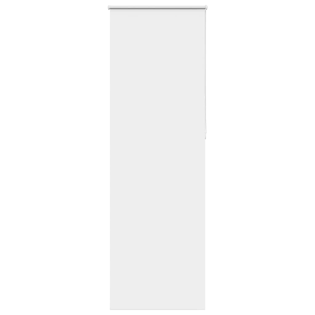 vidaXL Verdunkelungsrollo Weiß 75x210cm Stoffbreite 70,7 cm Polyester