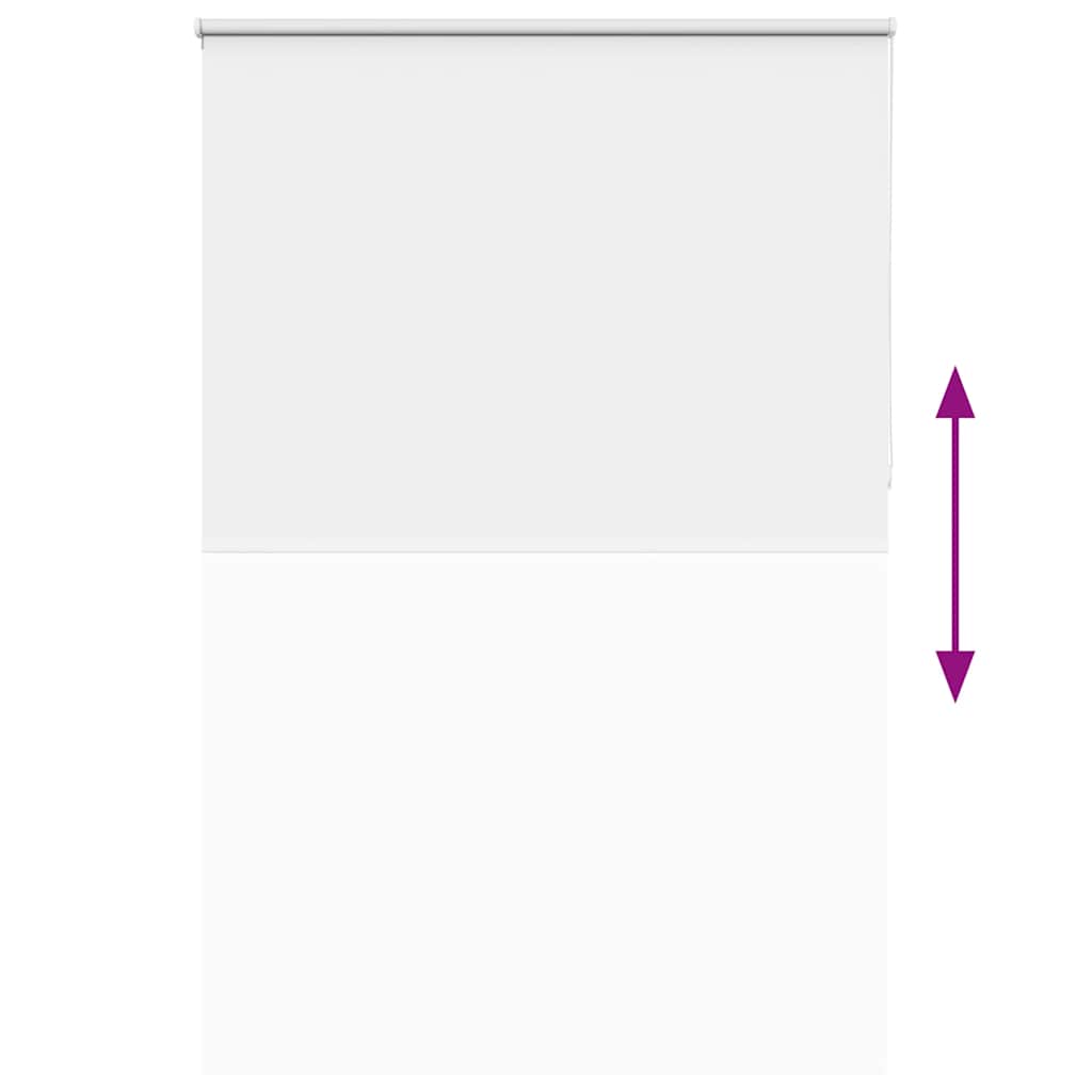 vidaXL Verdunkelungsrollo Weiß 145x210 cm Stoffbreite 141,6 cm