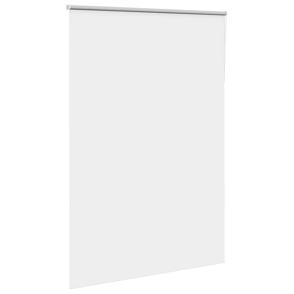 vidaXL Verdunkelungsrollo Weiß 150x210cm Stoffbreite 146,6cm Polyester