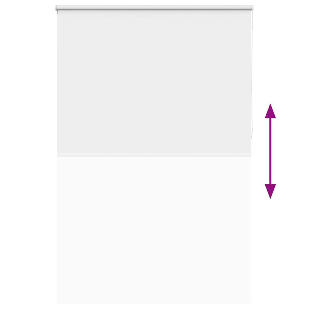 vidaXL Verdunkelungsrollo Weiß 150x210cm Stoffbreite 146,6cm Polyester