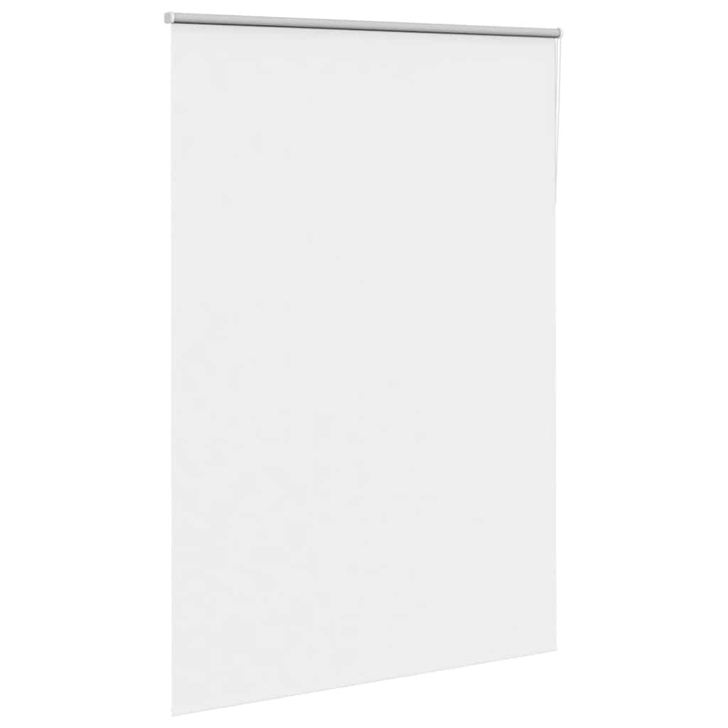 vidaXL Verdunkelungsrollo Weiß 165x210cm Stoffbreite 161,6cm Polyester