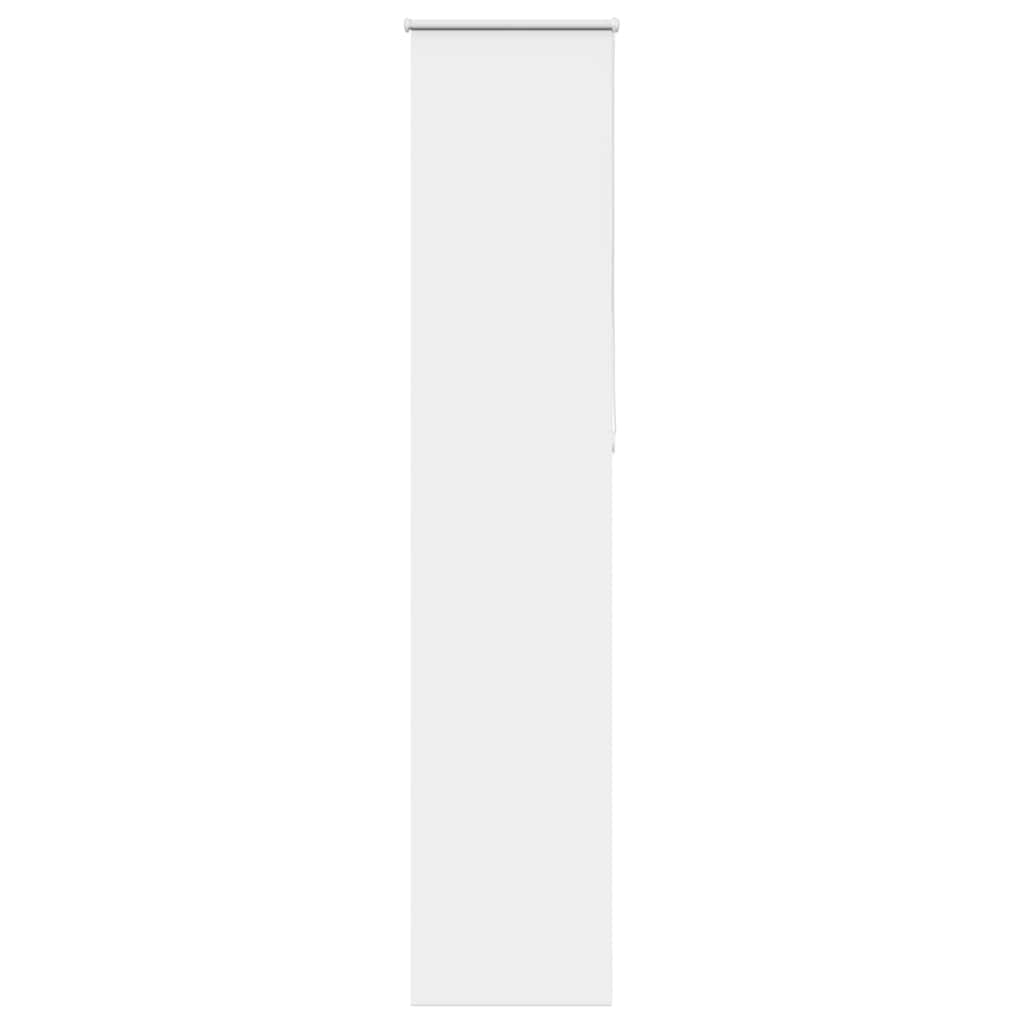vidaXL Verdunkelungsrollo Weiß 40x230cm Stoffbreite 35,7 cm Polyester