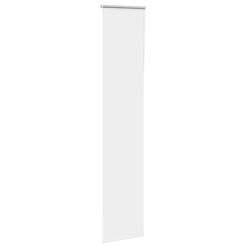 vidaXL Verdunkelungsrollo Weiß 40x230cm Stoffbreite 35,7 cm Polyester