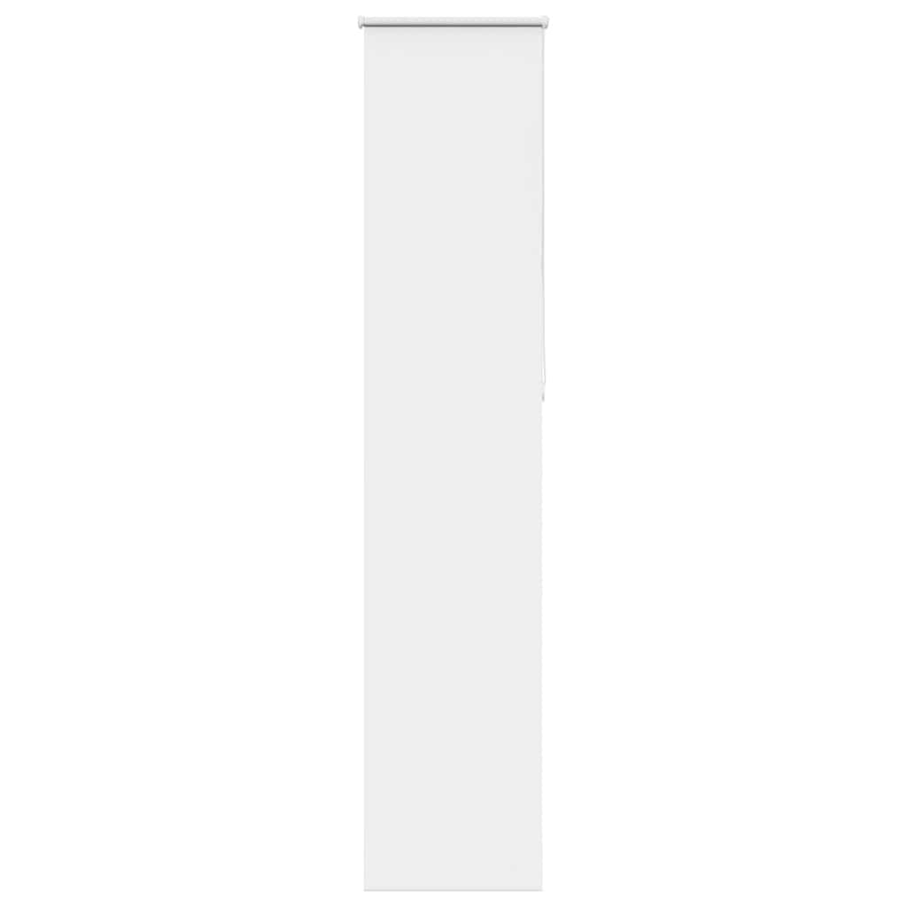 vidaXL Verdunkelungsrollo Weiß 55x230cm Stoffbreite 50,7 cm Polyester