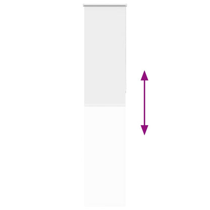 Verdunkelungsrollo Weiß 60x230cm Stoffbreite 55,7 cm Polyester