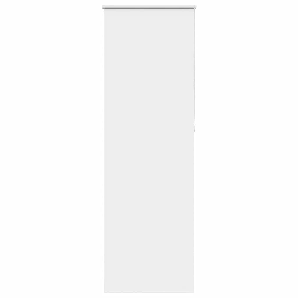 vidaXL Verdunkelungsrollo Weiß 85x230cm Stoffbreite 80,7 cm Polyester