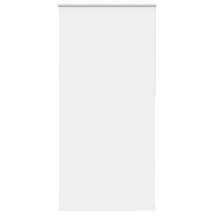 vidaXL Verdunkelungsrollo Weiß 95x230cm Stoffbreite 90,7 cm Polyester