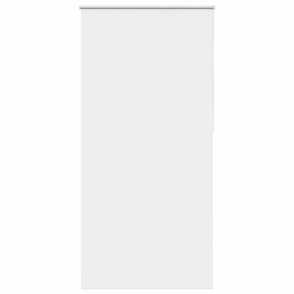 vidaXL Verdunkelungsrollo Weiß 115x230cm Stoffbreite 110,7cm Polyester