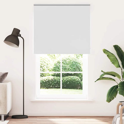 vidaXL Store occultant blanc 130x230 cm Largeur du tissu 126,6 cm Polyester