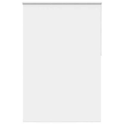 vidaXL Verdunkelungsrollo Weiß 145x230cm Stoffbreite 141,6cm Polyester