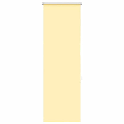 vidaXL Verdunkelungsrollo Gelb 40x130 cm Stoffbreite 35,7 cm Polyester