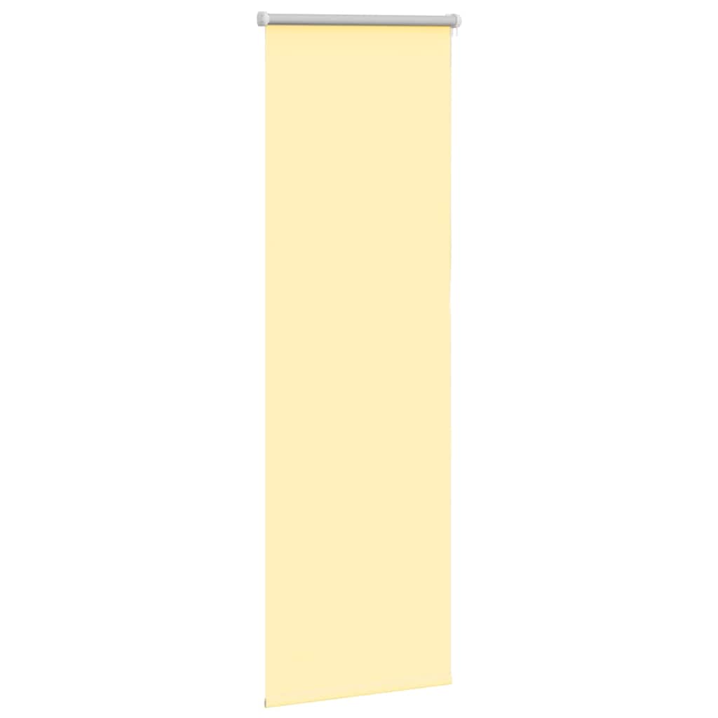 vidaXL Verdunkelungsrollo Gelb 40x130 cm Stoffbreite 35,7 cm Polyester