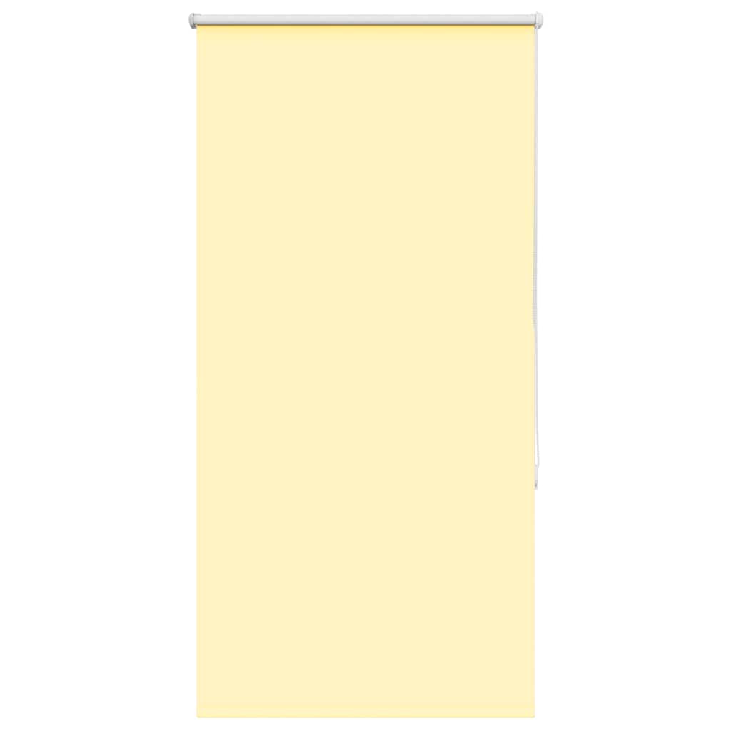 vidaXL Verdunkelungsrollo Gelb 75x130 cm Stoffbreite 70,7 cm Polyester