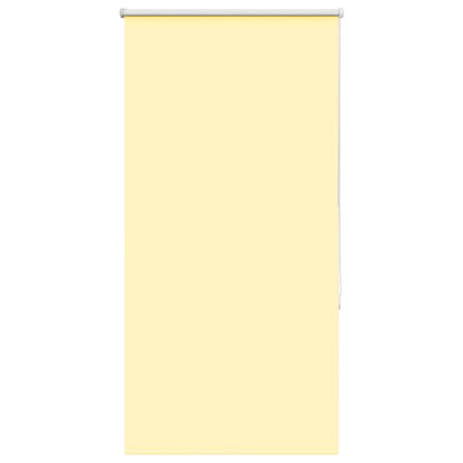 vidaXL Verdunkelungsrollo Gelb 75x130 cm Stoffbreite 70,7 cm Polyester