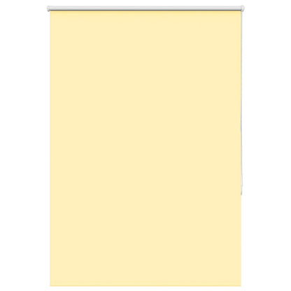 vidaXL Verdunkelungsrollo Gelb 90x130 cm Stoffbreite 85,7 cm Polyester