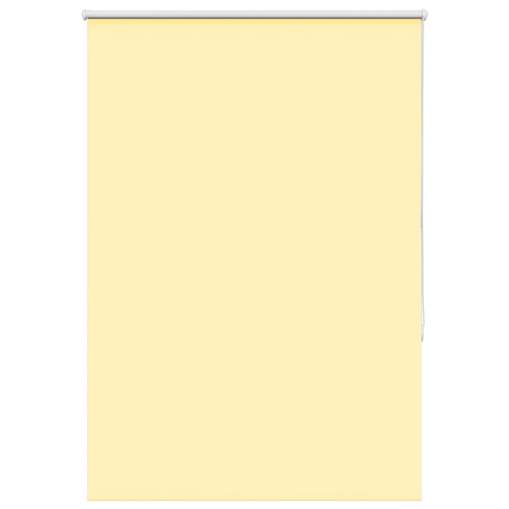vidaXL Verdunkelungsrollo Gelb 100x130 cm Stoffbreite 95,7cm Polyester