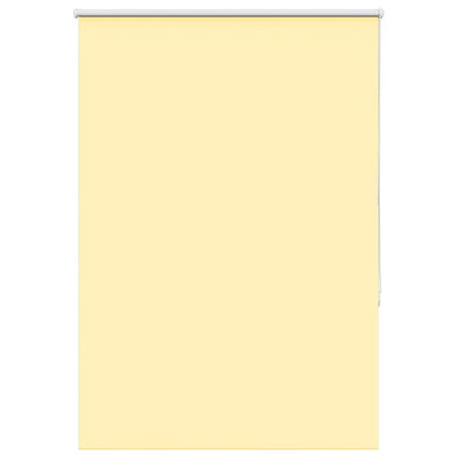 vidaXL Verdunkelungsrollo Gelb 100x130 cm Stoffbreite 95,7cm Polyester
