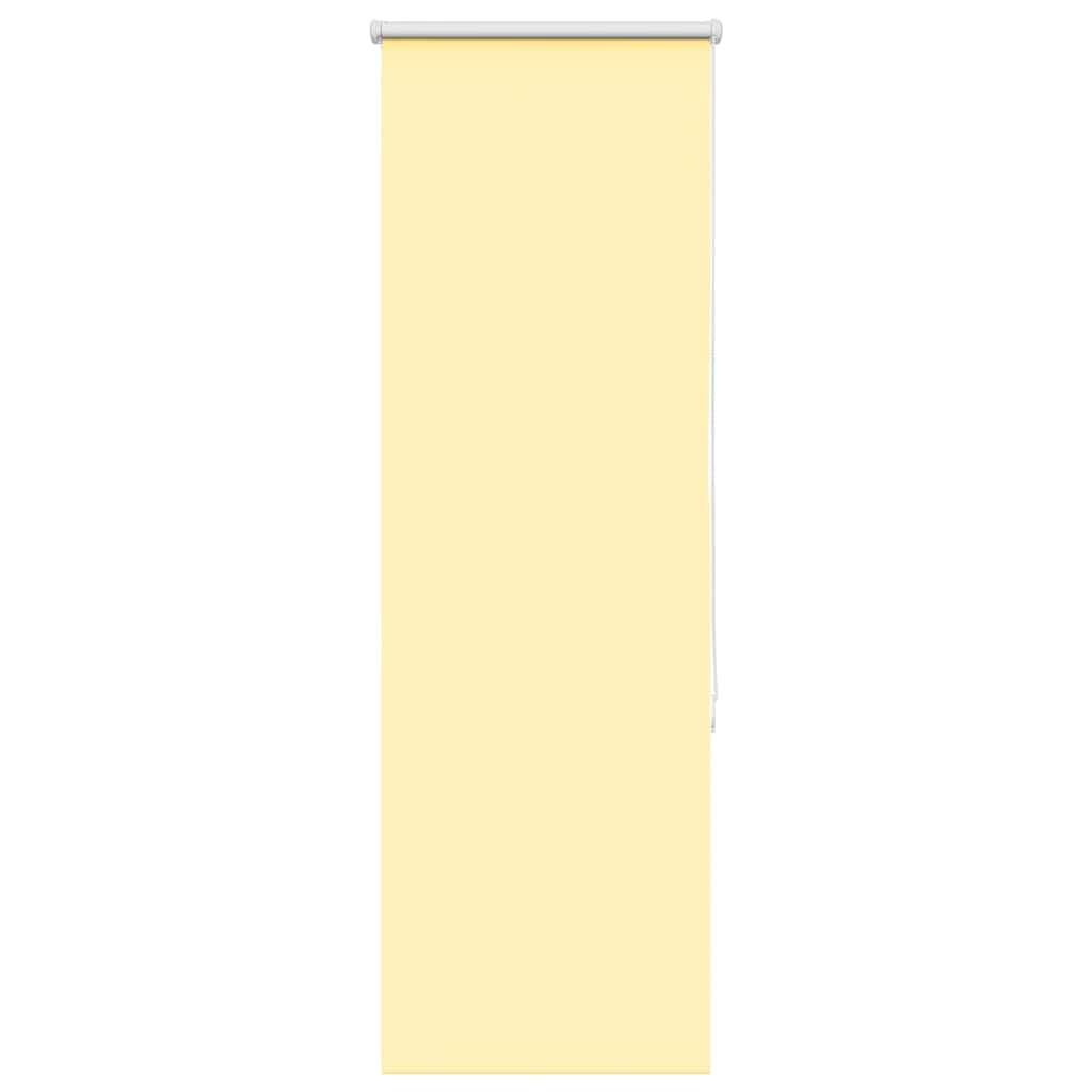 vidaXL Verdunkelungsrollo Gelb 45x150 cm Stoffbreite 40,7 cm Polyester