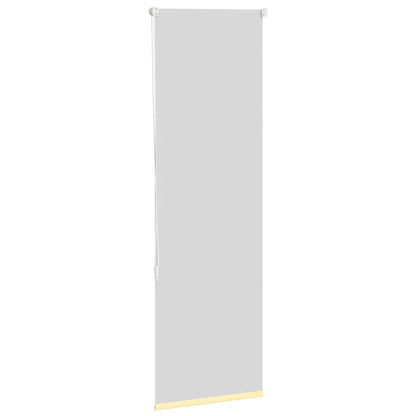 vidaXL Verdunkelungsrollo Gelb 45x150 cm Stoffbreite 40,7 cm Polyester