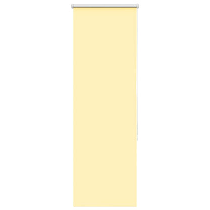 vidaXL Verdunkelungsrollo Gelb 50x150 cm Stoffbreite 45,7 cm Polyester