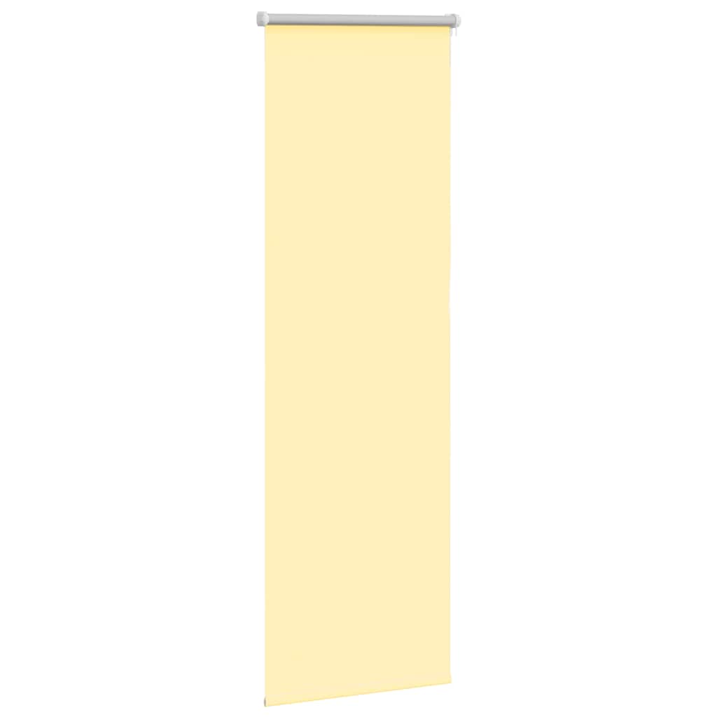 vidaXL Verdunkelungsrollo Gelb 50x150 cm Stoffbreite 45,7 cm Polyester