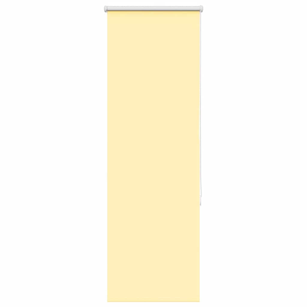 vidaXL Verdunkelungsrollo Gelb 55x150 cm Stoffbreite 50,7 cm Polyester