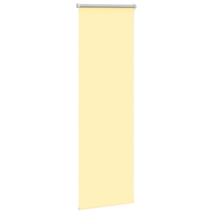 vidaXL Verdunkelungsrollo Gelb 55x150 cm Stoffbreite 50,7 cm Polyester