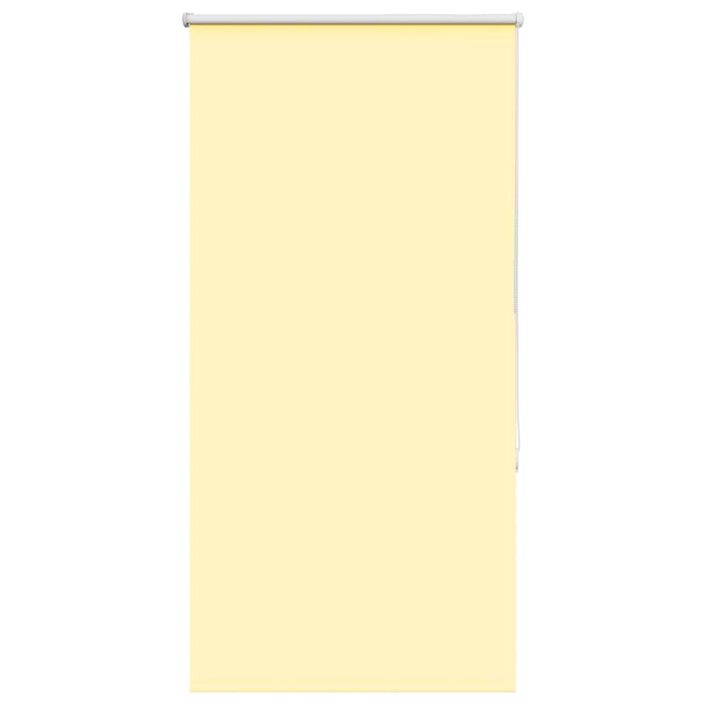vidaXL Verdunkelungsrollo Gelb 75x150 cm Stoffbreite 70,7 cm Polyester