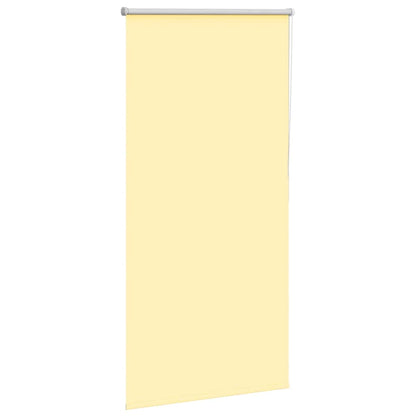 vidaXL Verdunkelungsrollo Gelb 85x150 cm Stoffbreite 80,7 cm Polyester