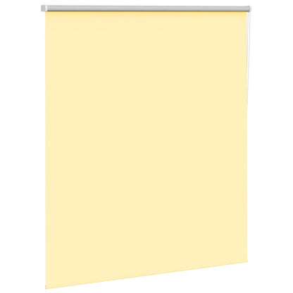 vidaXL Verdunkelungsrollo Gelb 120x150cm Stoffbreite 116,6cm Polyester