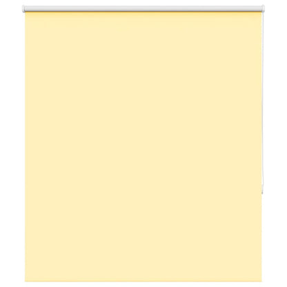 vidaXL Verdunkelungsrollo Gelb 135x150cm Stoffbreite 131,6cm Polyester