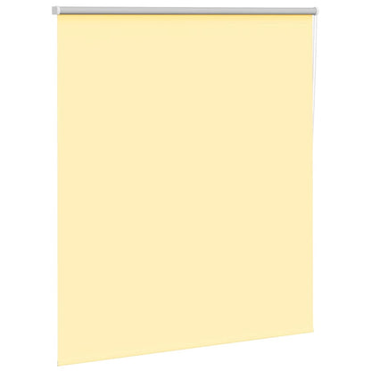 vidaXL Verdunkelungsrollo Gelb 135x150cm Stoffbreite 131,6cm Polyester