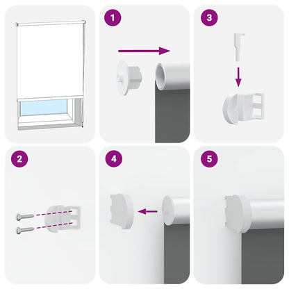 vidaXL Verdunkelungsrollo Gelb 150x150cm Stoffbreite 146,6cm Polyester