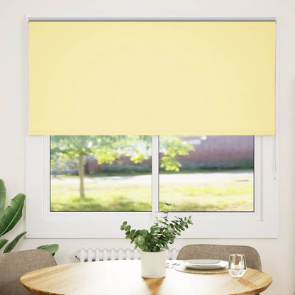vidaXL Verdunkelungsrollo Gelb 155x150cm Stoffbreite 151,6cm Polyester