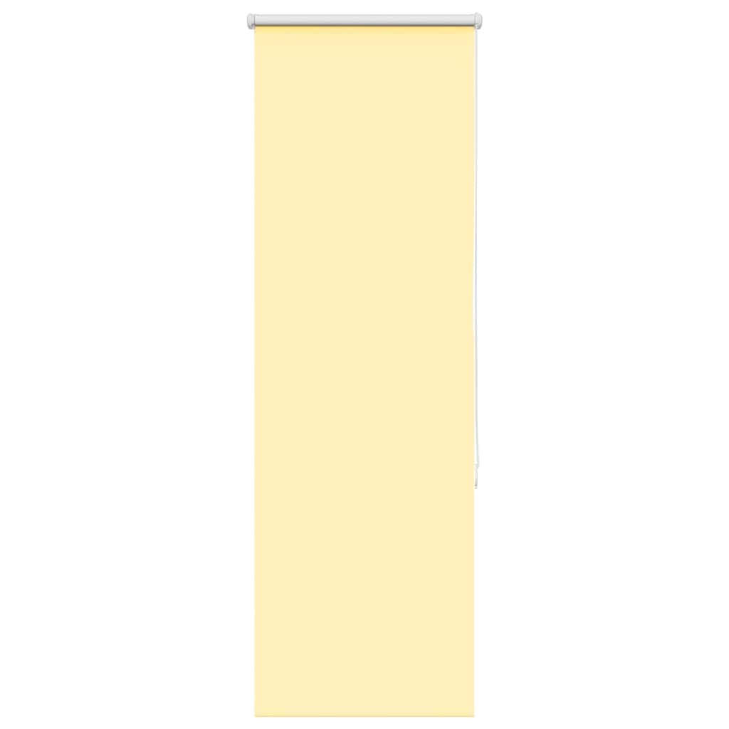 vidaXL Verdunkelungsrollo Gelb 40x175 cm Stoffbreite 35,7 cm Polyester