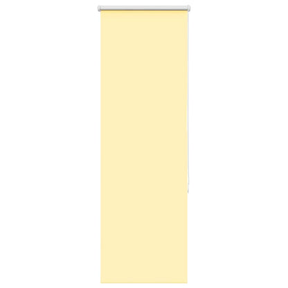 vidaXL Verdunkelungsrollo Gelb 40x175 cm Stoffbreite 35,7 cm Polyester