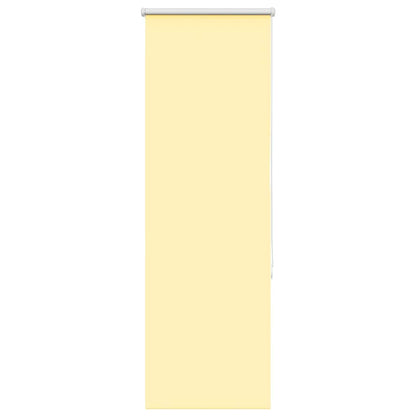 vidaXL Verdunkelungsrollo Gelb 45x175 cm Stoffbreite 40,7 cm Polyester