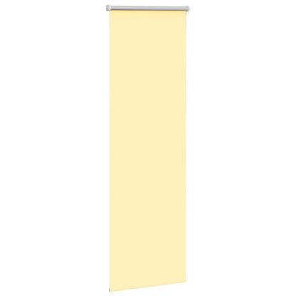 vidaXL Verdunkelungsrollo Gelb 45x175 cm Stoffbreite 40,7 cm Polyester