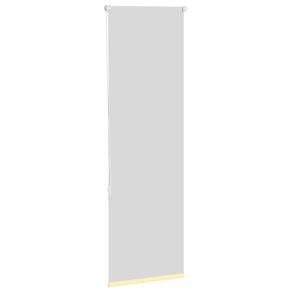 vidaXL Verdunkelungsrollo Gelb 50x175 cm Stoffbreite 45,7 cm Polyester