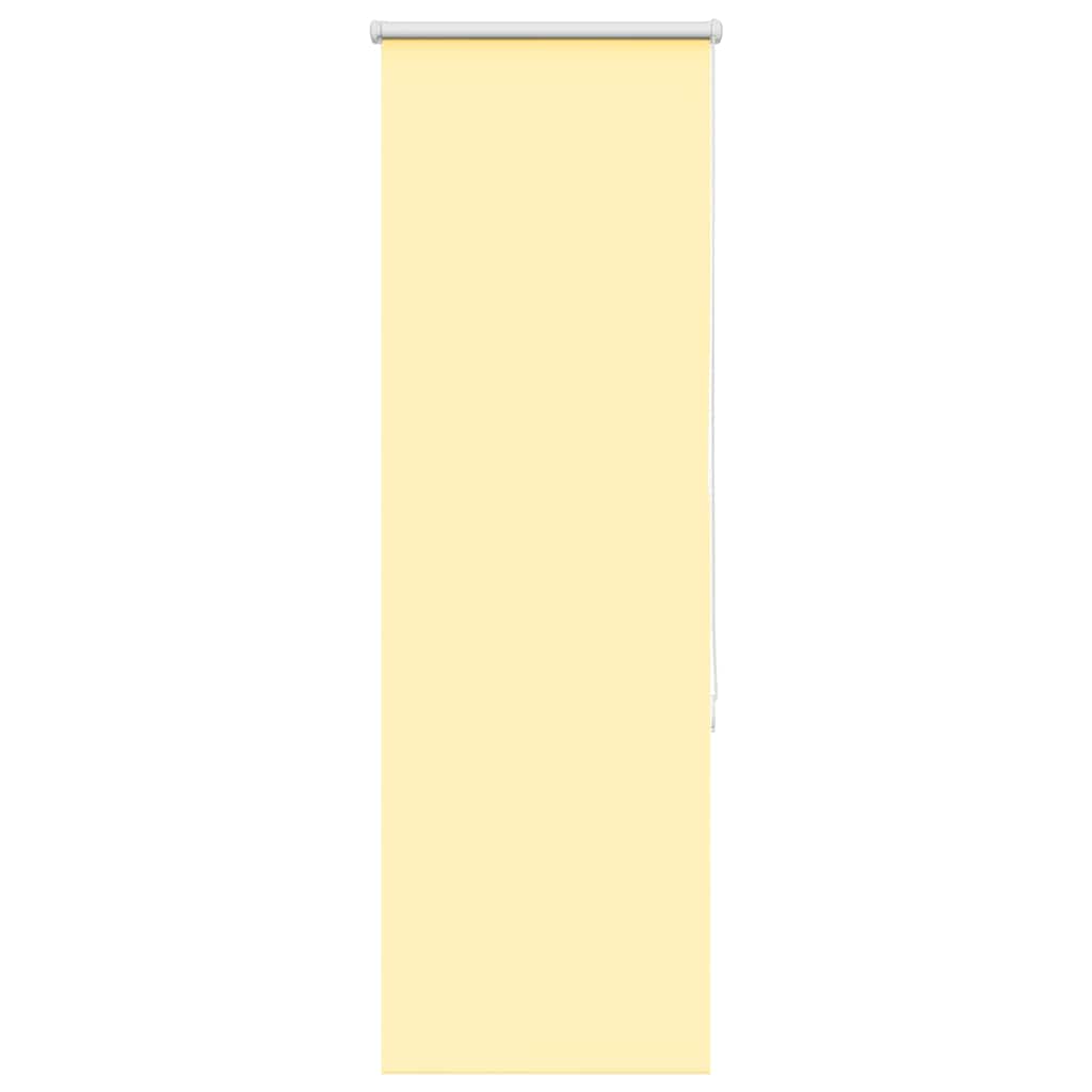 vidaXL Verdunkelungsrollo Gelb 55x175 cm Stoffbreite 50,7 cm Polyester