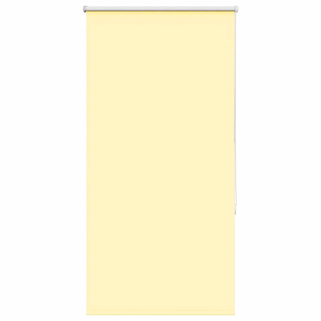 vidaXL Verdunkelungsrollo Gelb 75x175 cm Stoffbreite 70,7 cm Polyester